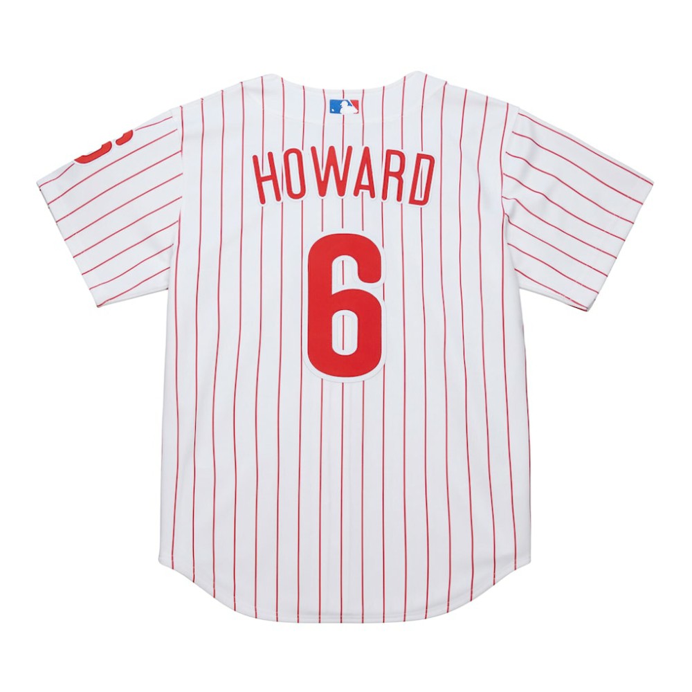 Ryan Howard Philadelphia Phillies Mitchell & Ness Cooperstown Collection Authentic Jersey Lifestyle