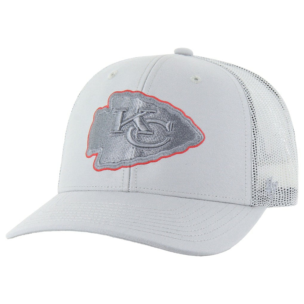 Kansas City Chiefs '47 Trucker Adjustable Hat Gray - 47 brand