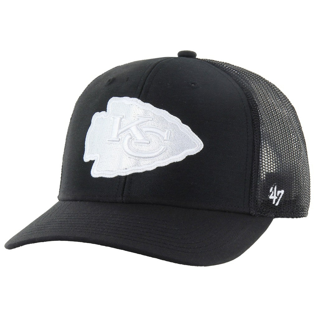 Kansas City Chiefs '47 Trucker Adjustable Hat Black - 47 brand