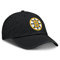 Boston Bruins Fanatics Primary Logo Adjustable Hat Black