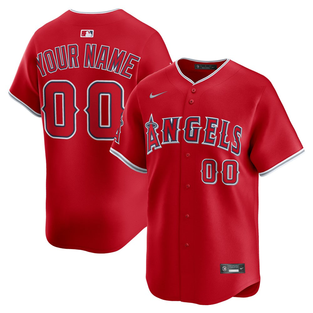 Los Angeles Angels Nike Alternate Limited Custom Jersey Sale