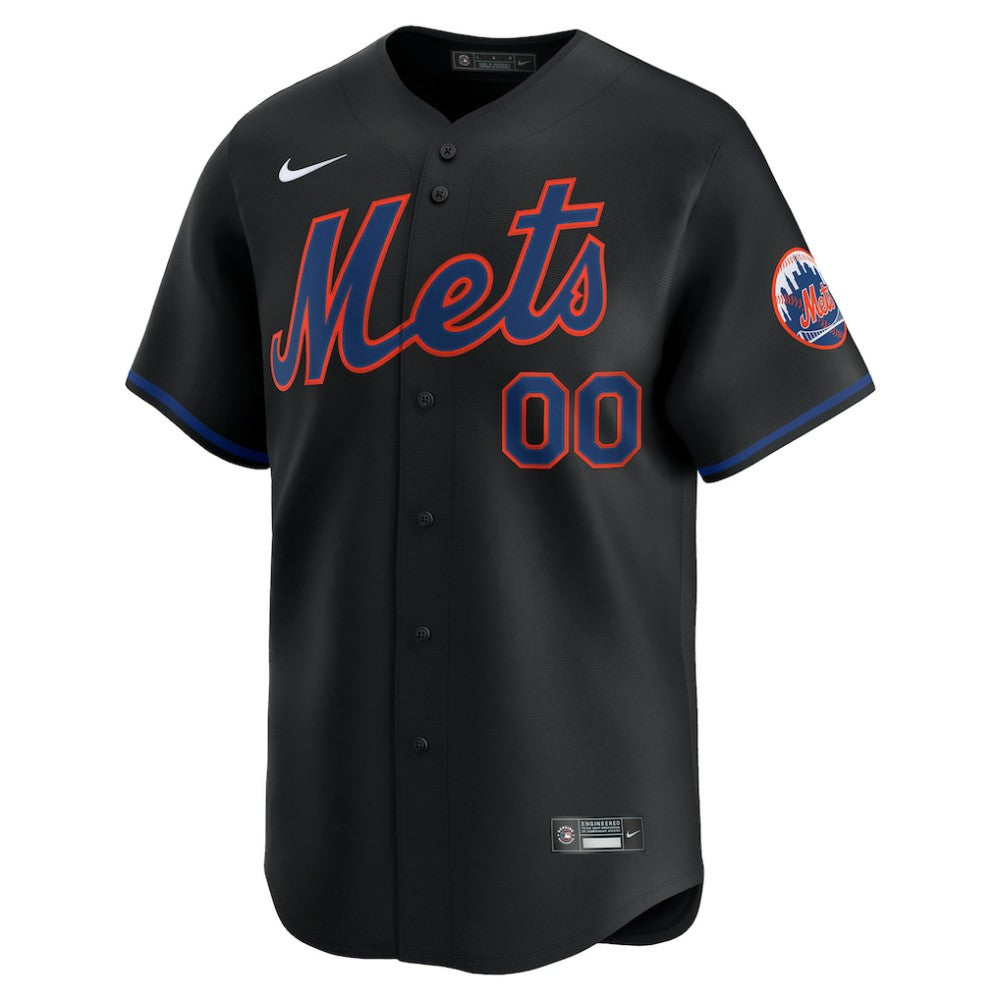 New York Mets Nike Alternate Limited Custom Jersey Near Me