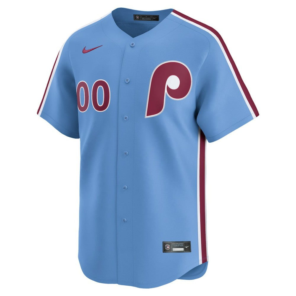 Philadelphia Phillies Nike Alternate Limited Custom Jersey Sale