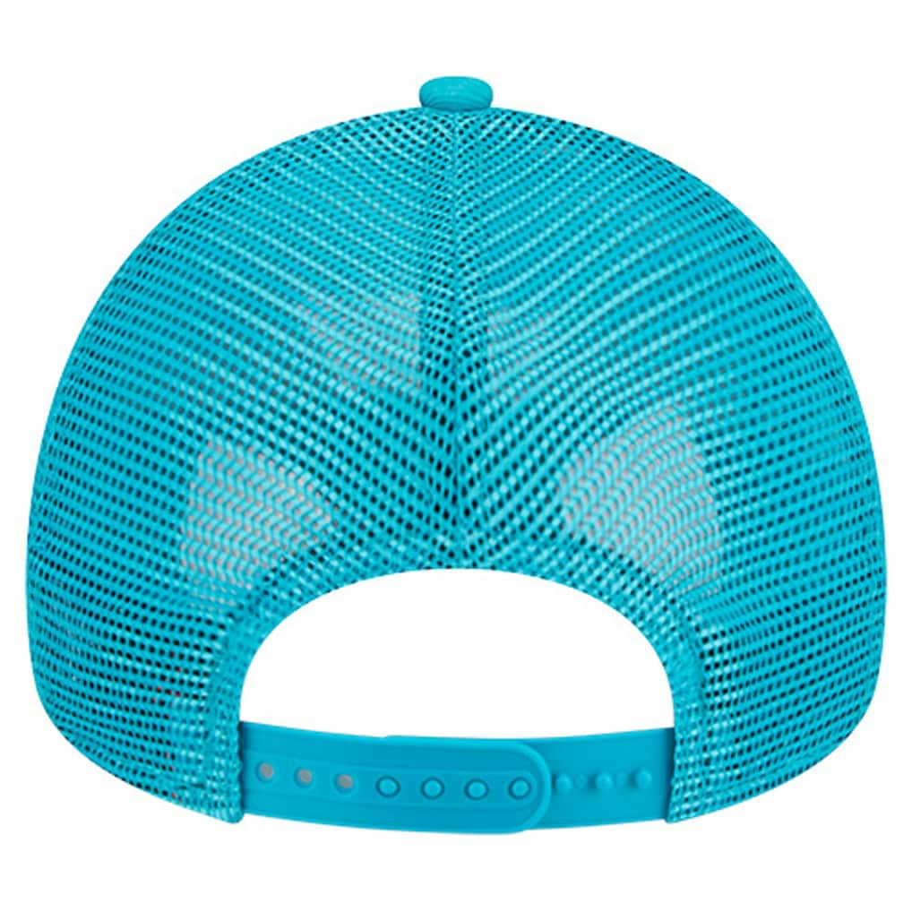 Miami Dolphins New Era Youth Main A-Frame 9FORTY Adjustable Hat Aqua - NFL