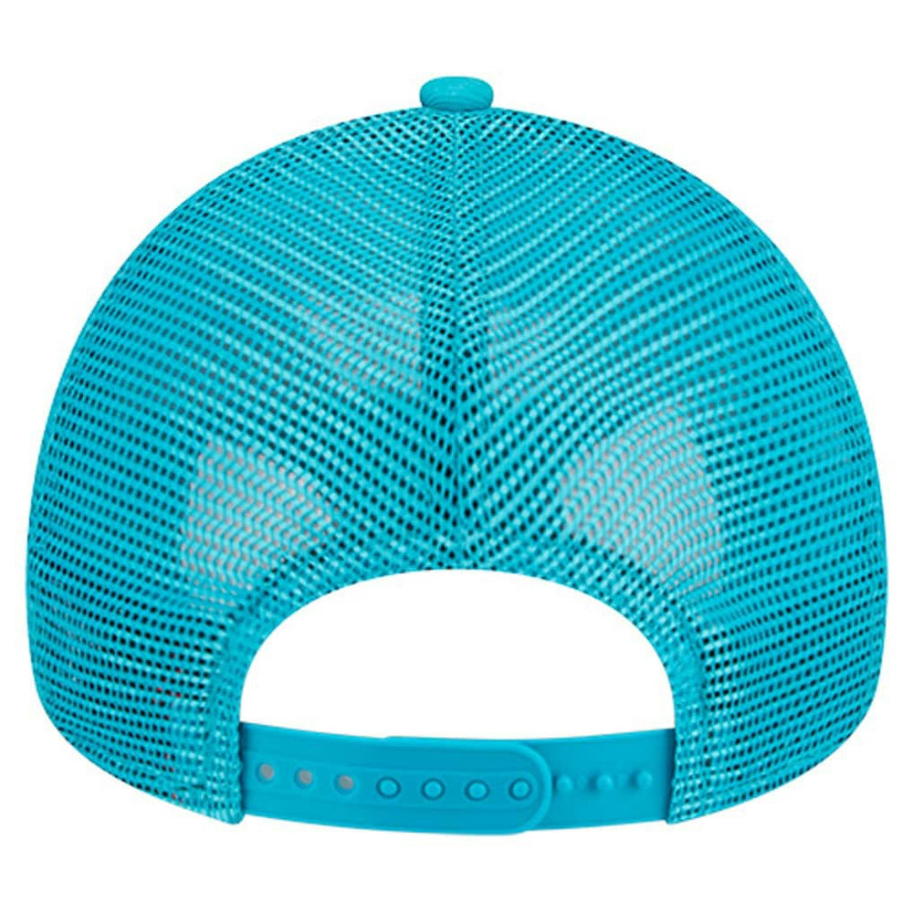 Miami Dolphins New Era Youth Main A-Frame 9FORTY Adjustable Hat Aqua - NFL
