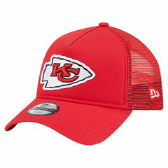Kansas City Chiefs New Era Preschool Main A-Frame 9FORTY Adjustable Hat Red - NFL