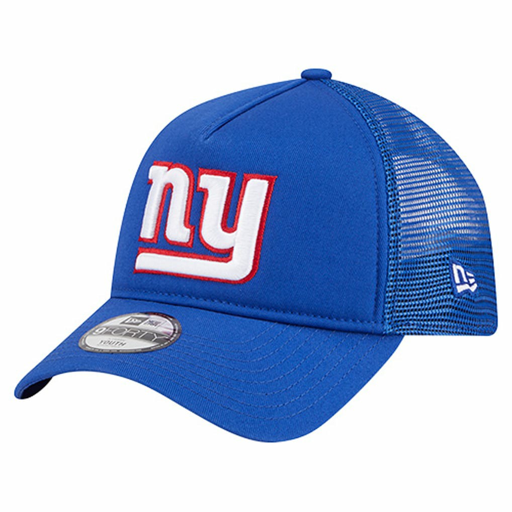 New York Giants New Era Preschool Main A-Frame 9FORTY Adjustable Hat Royal - NFL