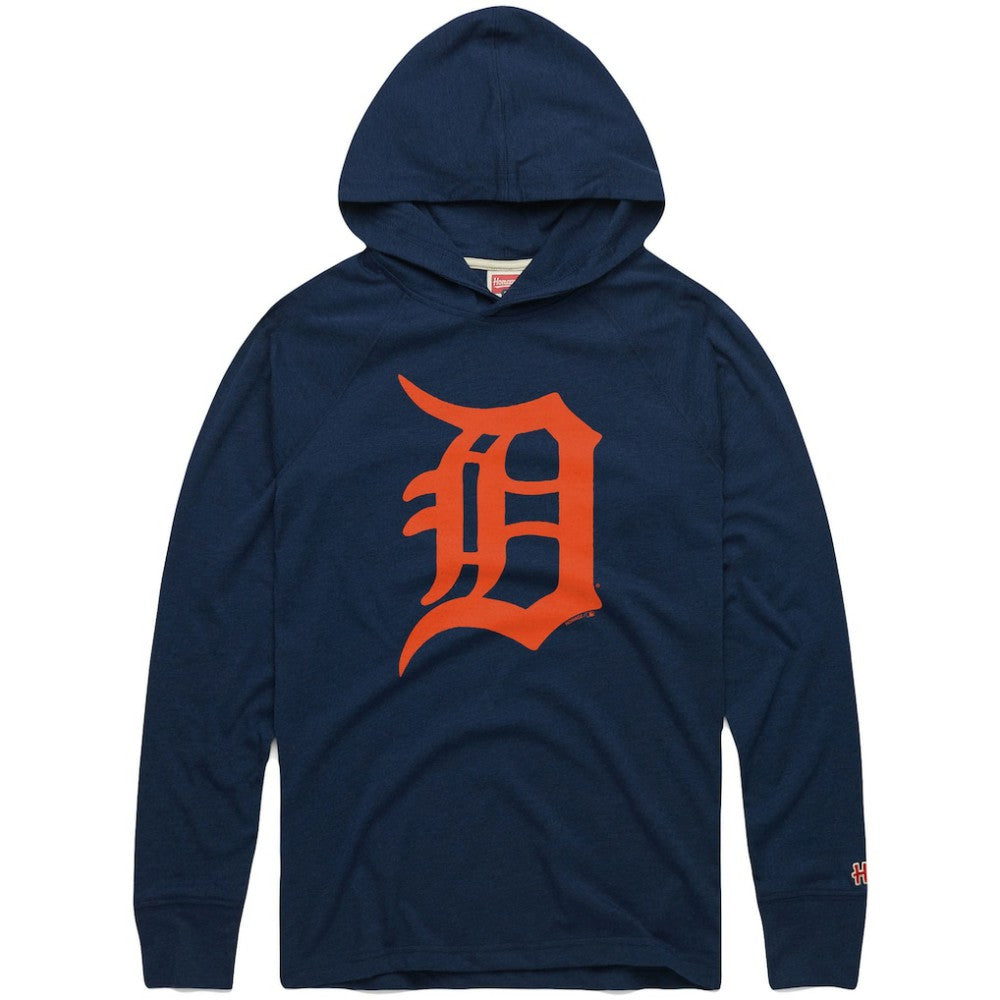 Detroit Tigers Homage Lightweight Raglan Tri-Blend Pullover Hoodie for sale