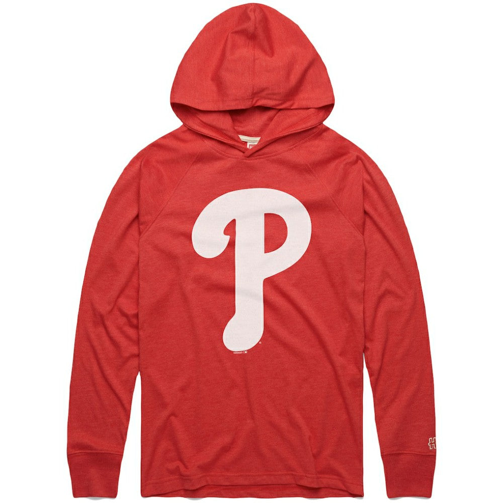Philadelphia Phillies Homage Lightweight Raglan Tri-Blend Pullover Hoodie On Sale