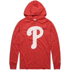 Philadelphia Phillies Homage Lightweight Raglan Tri-Blend Pullover Hoodie On Sale
