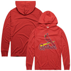 St. Louis Cardinals Homage Lightweight Raglan Tri-Blend Pullover Hoodie Sale