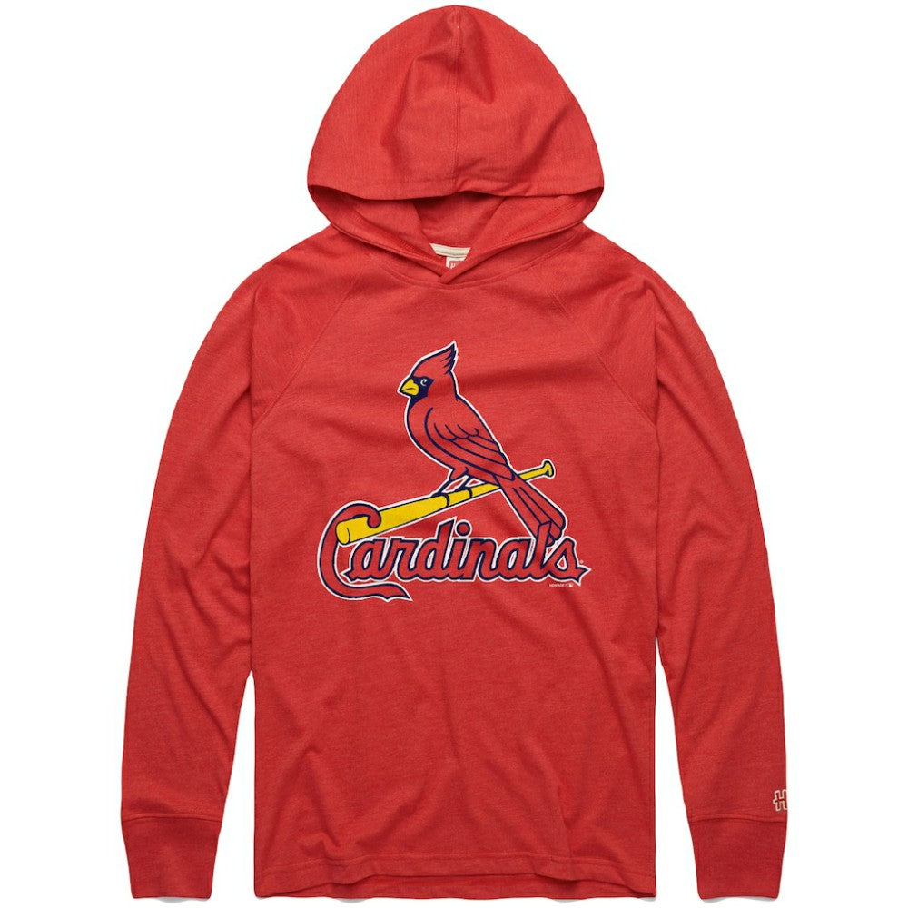 St. Louis Cardinals Homage Lightweight Raglan Tri-Blend Pullover Hoodie Sale