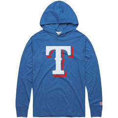Texas Rangers Homage Lightweight Raglan Tri-Blend Pullover Hoodie Sale