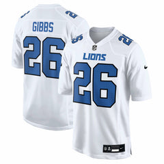 Jahmyr Gibbs Detroit Lions Tundra Fashion Game Jersey White - Nike