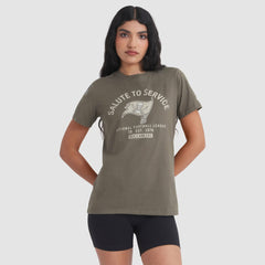 Tampa Bay Buccaneers Women's 2025 Salute to Service Sideline T-Shirt Olive - Nike