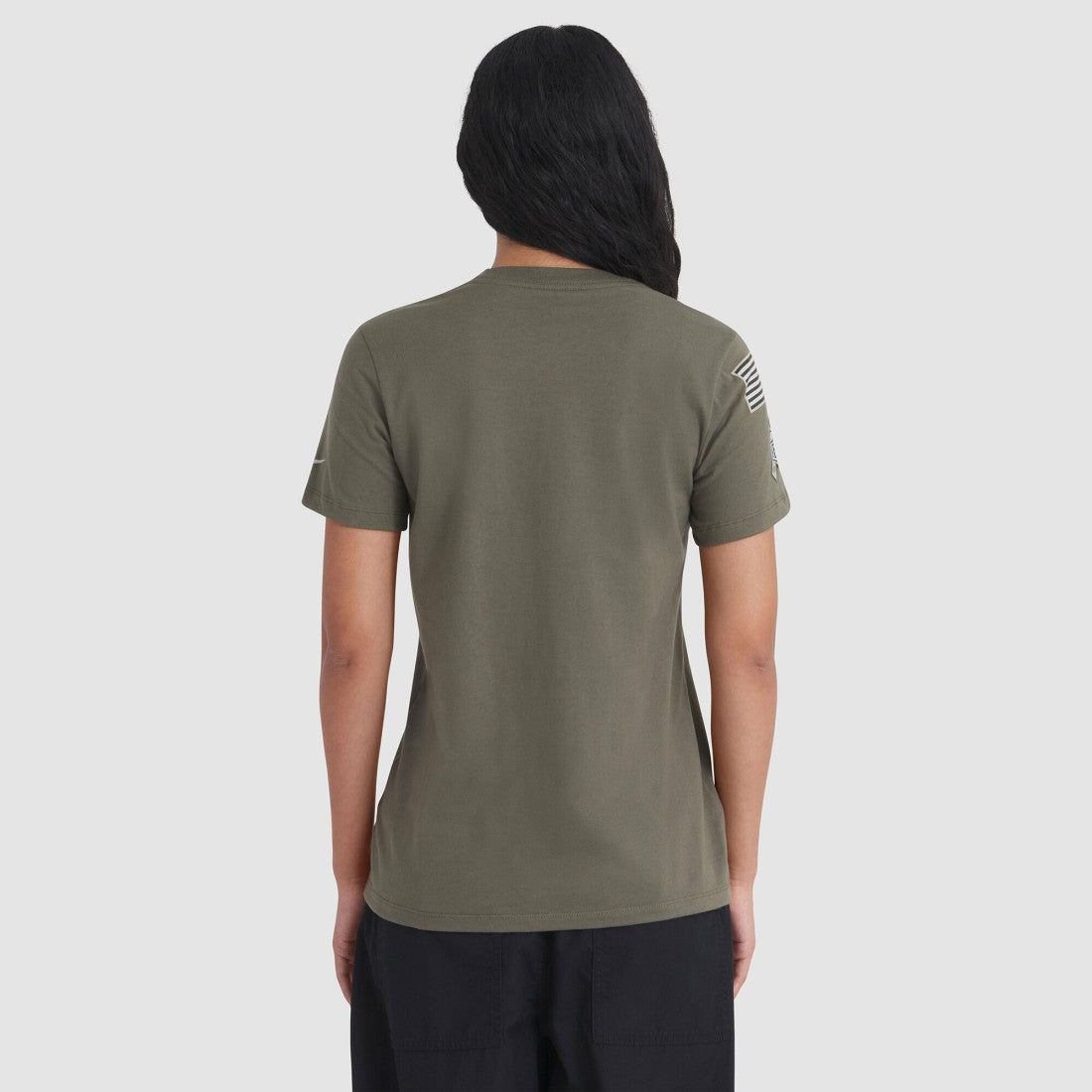 Green Bay Packers Women's 2025 Salute to Service Sideline T-Shirt Olive - Nike