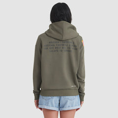 Arizona Cardinals Women's 2025 Salute to Service Sideline Standard Issue Dri-FIT Hoodie Olive - Nike