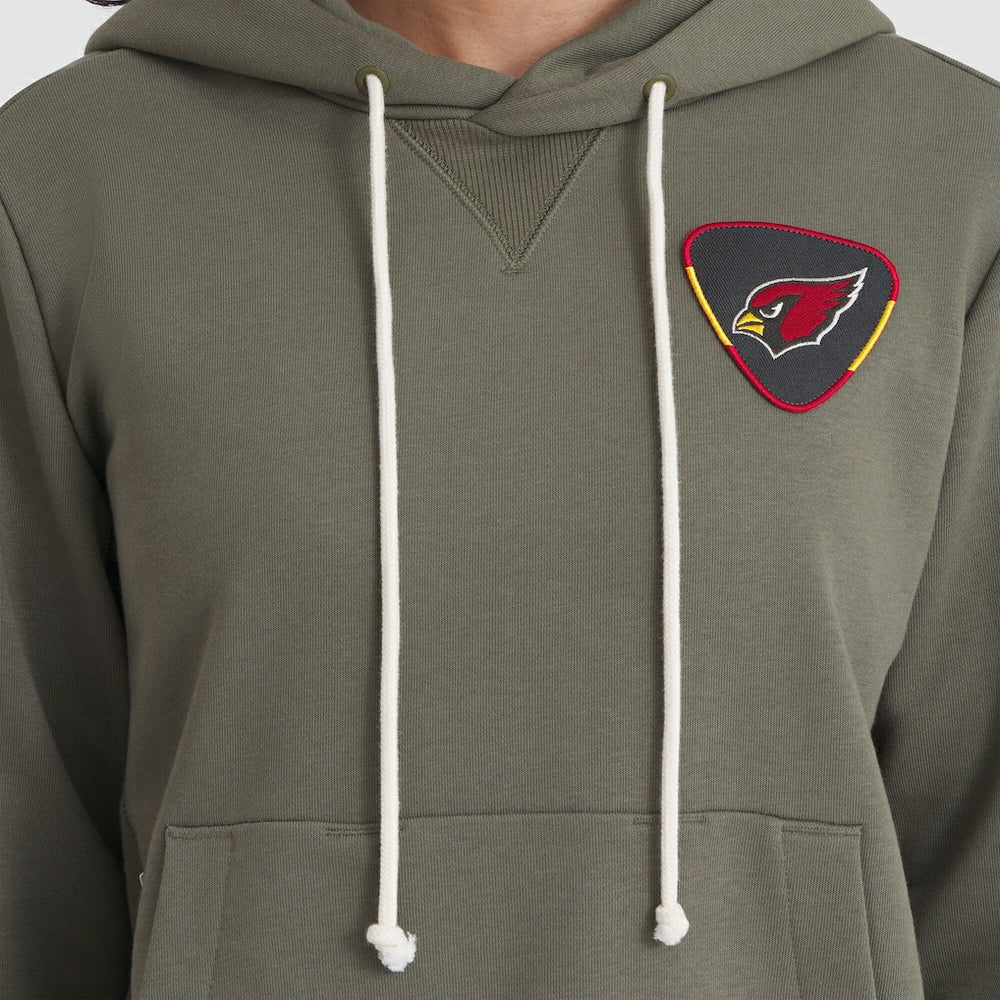 Arizona Cardinals Women's 2025 Salute to Service Sideline Standard Issue Dri-FIT Hoodie Olive - Nike