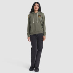 Washington Commanders Women's 2025 Salute to Service Sideline Standard Issue Dri-FIT Hoodie Olive - Nike