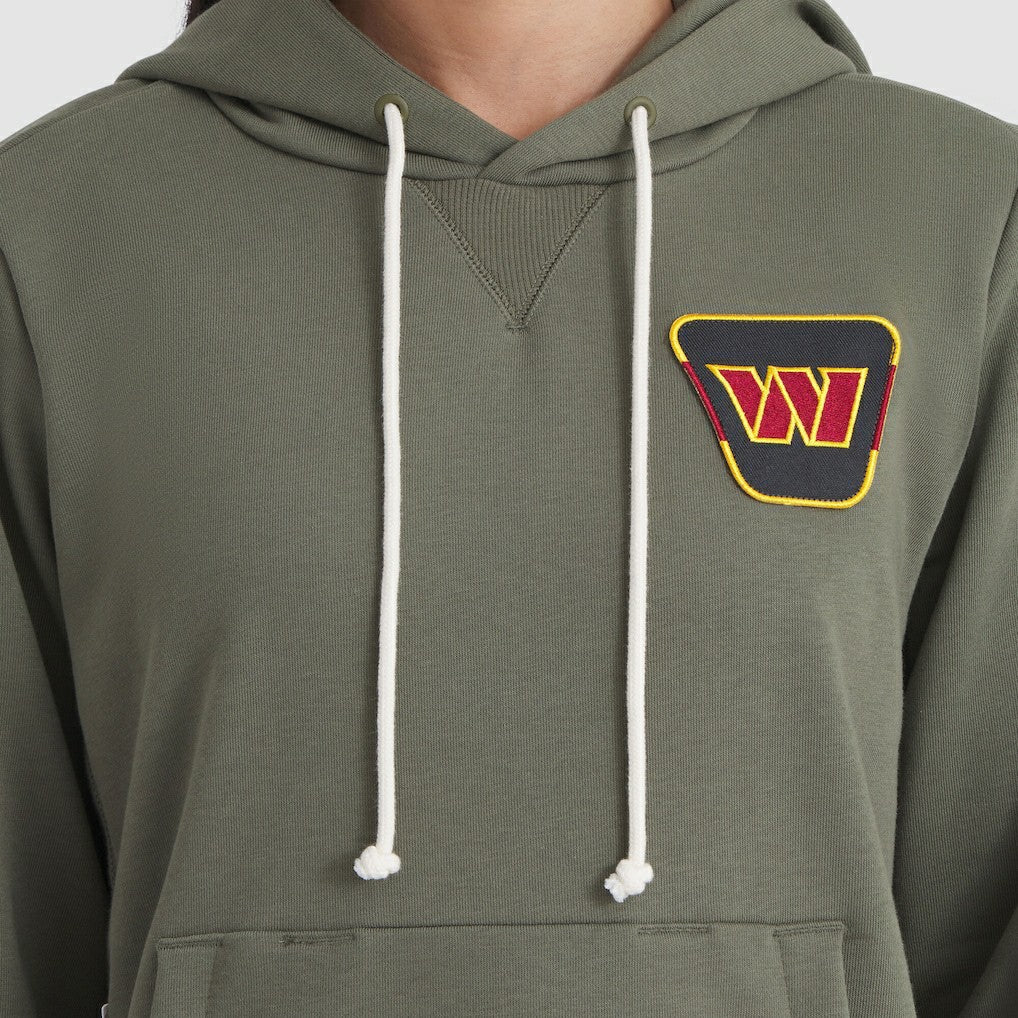 Washington Commanders Women's 2025 Salute to Service Sideline Standard Issue Dri-FIT Hoodie Olive - Nike