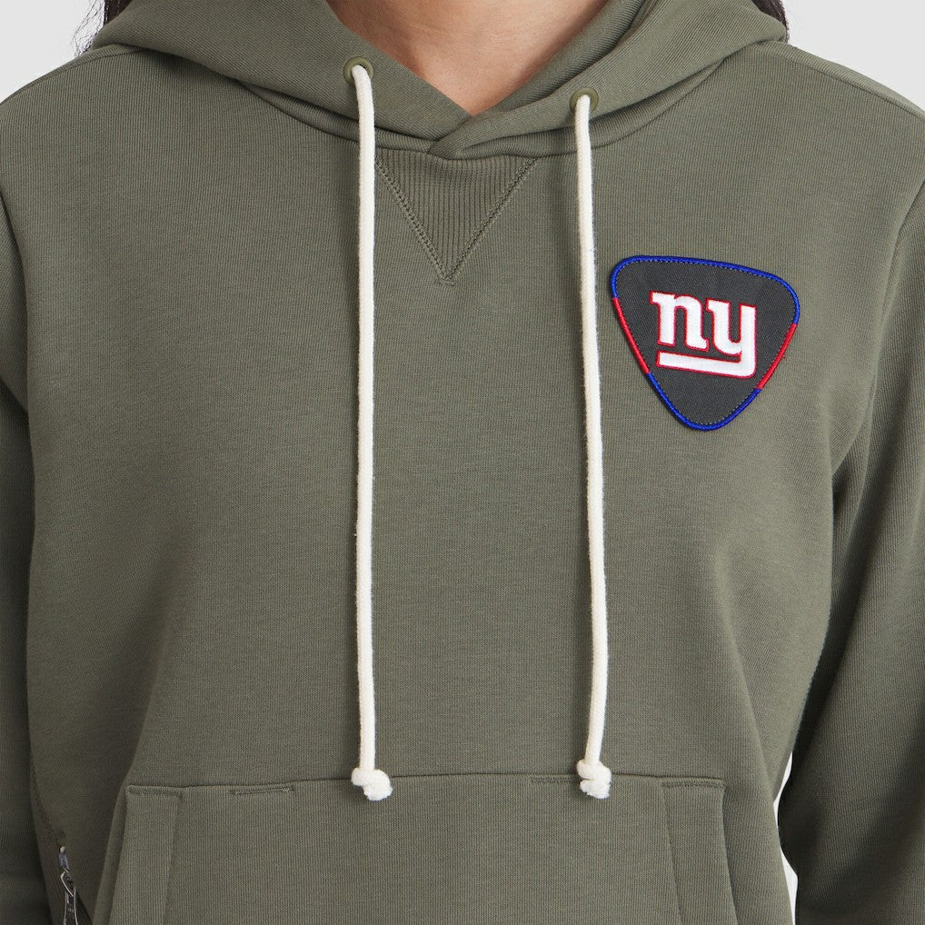 New York Giants Women's 2025 Salute to Service Sideline Standard Issue Dri-FIT Hoodie Olive - Nike