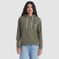 Green Bay Packers Women's 2025 Salute to Service Sideline Standard Issue Dri-FIT Hoodie Olive - Nike