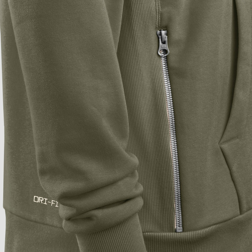 Green Bay Packers Women's 2025 Salute to Service Sideline Standard Issue Dri-FIT Hoodie Olive - Nike