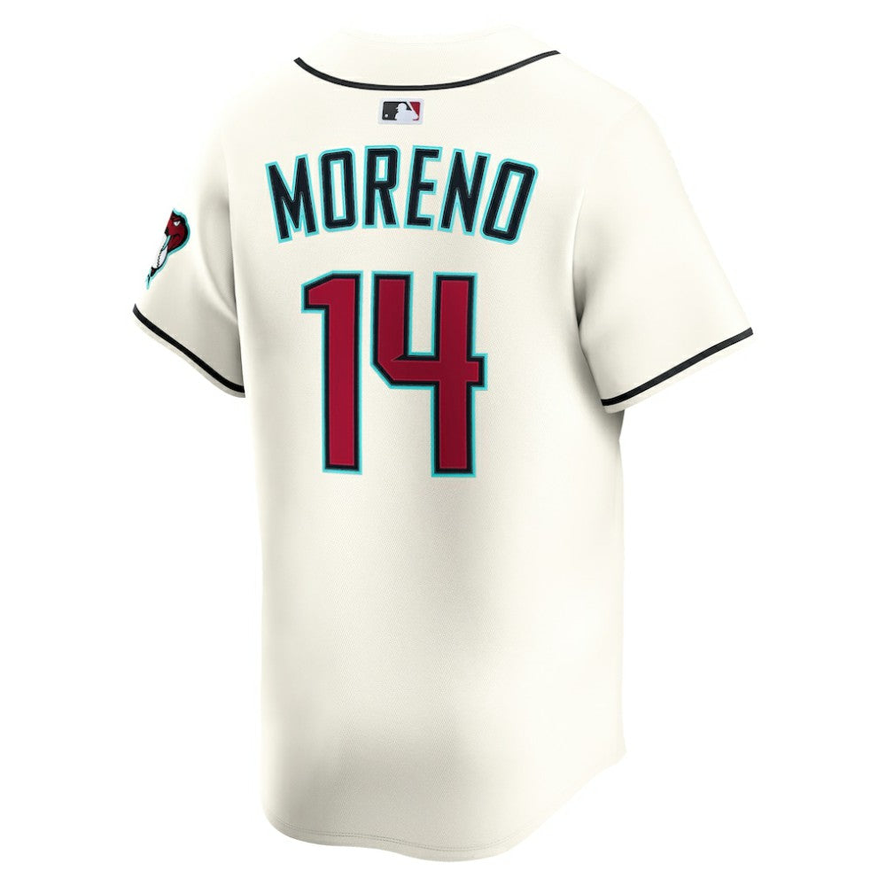 Gabriel Moreno Arizona Diamondbacks Nike Home Limited Player Jersey Clearance