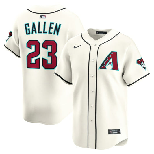 Zac Gallen Arizona Diamondbacks Nike Home Limited Player Jersey - Cream | MLB Jerseys