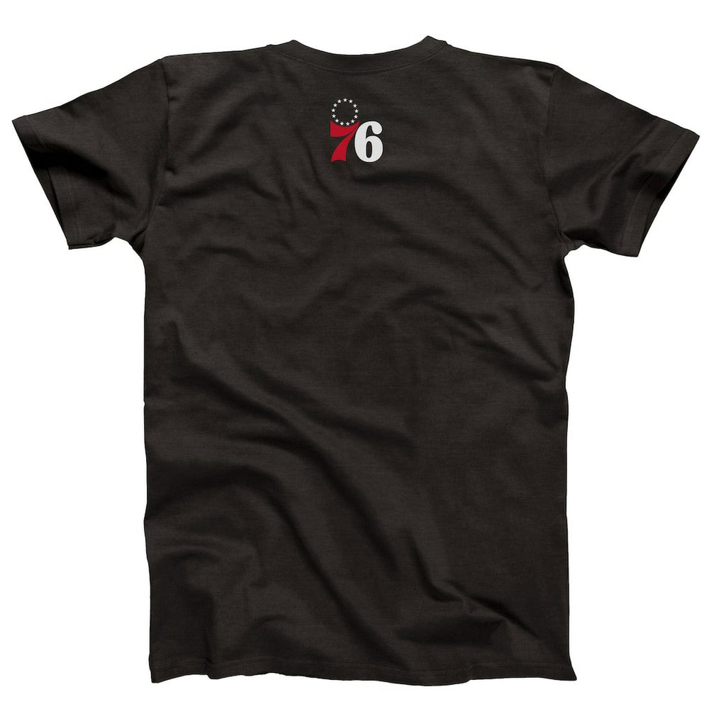 NBA - Philadelphia 76ers NBALab x Hyperfly Unisex Year of the Snake Lunar New Year Collection T-Shirt - Heather Black