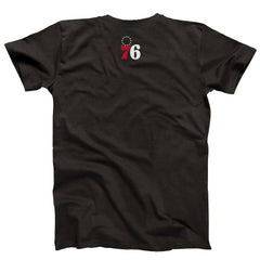 NBA - Philadelphia 76ers NBALab x Hyperfly Unisex Year of the Snake Lunar New Year Collection T-Shirt - Heather Black