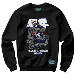 NBA - Dallas Mavericks NBALab x Hyperfly Unisex Year of the Snake Lunar New Year Collection Sweatshirt - Black