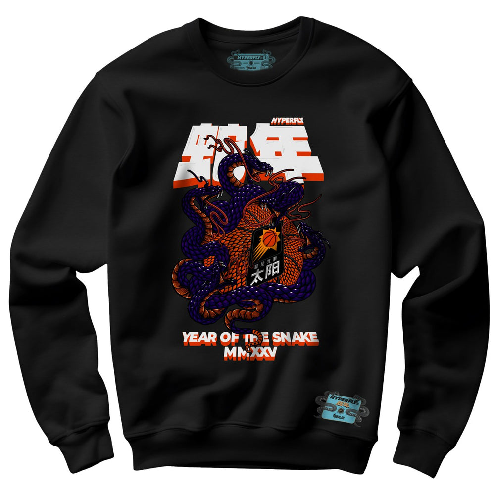 NBA - Phoenix Suns NBALab x Hyperfly Unisex Year of the Snake Lunar New Year Collection Sweatshirt - Black