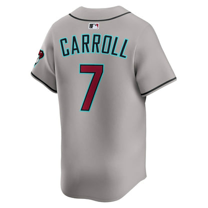 Corbin Carroll Arizona Diamondbacks Nike Road Limited Player Jersey - Gray | MLB Jerseys