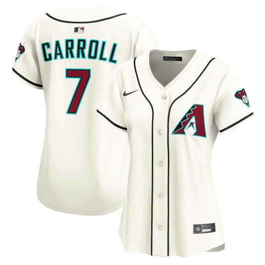 Corbin Carroll Arizona Diamondbacks Nike Women's Home Limited Player Jersey - Cream | MLB Jerseys