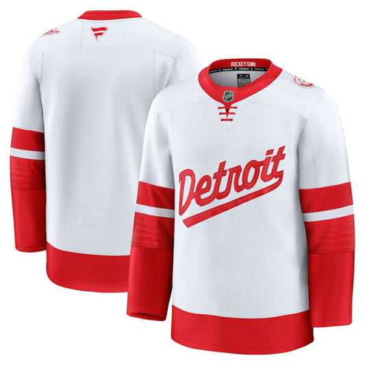 Detroit Red Wings Fanatics 2025 NHL Stadium Series Premium Jersey - White | NHL Jerseys
