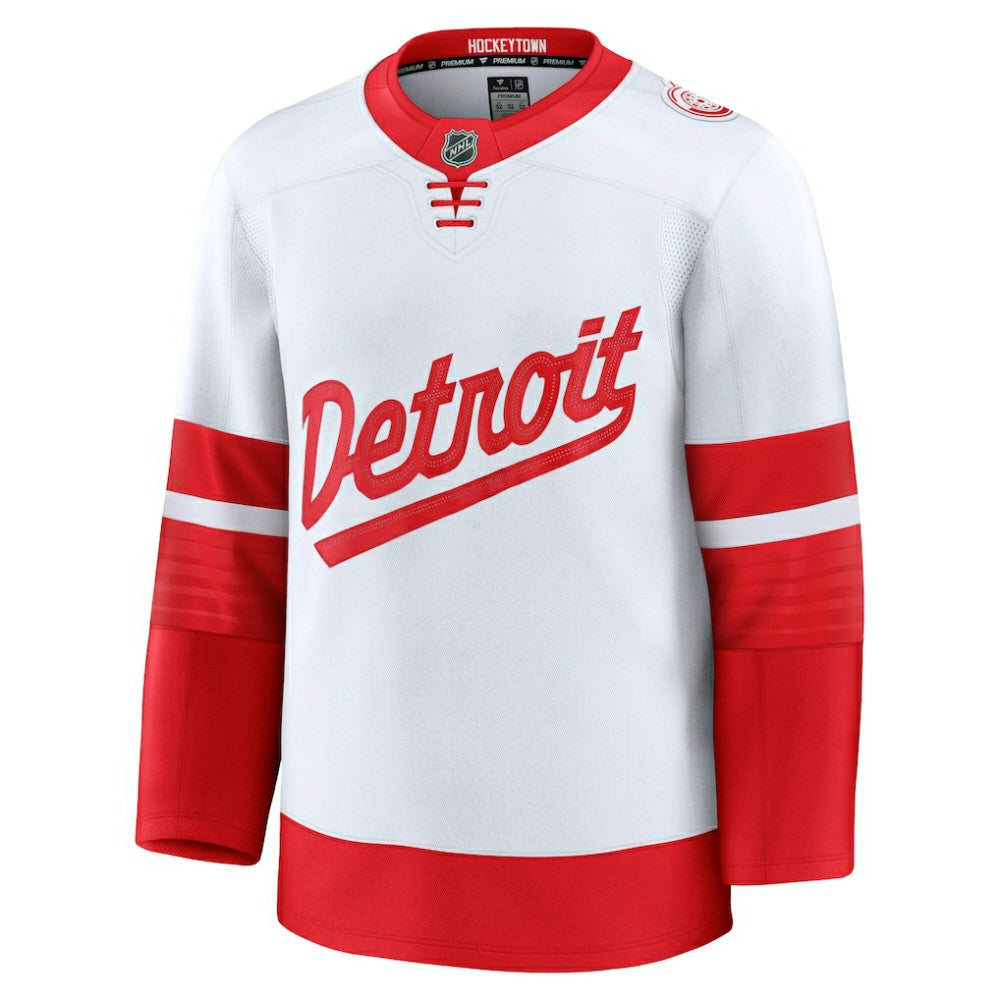 Detroit Red Wings Fanatics 2025 NHL Stadium Series Premium Jersey - White | NHL Jerseys