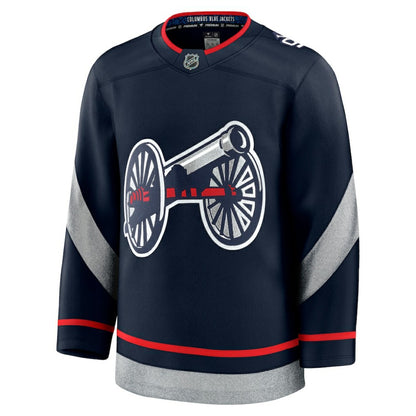 Columbus Blue Jackets Fanatics 2025 NHL Stadium Series Premium Jersey - Navy | NHL Jerseys