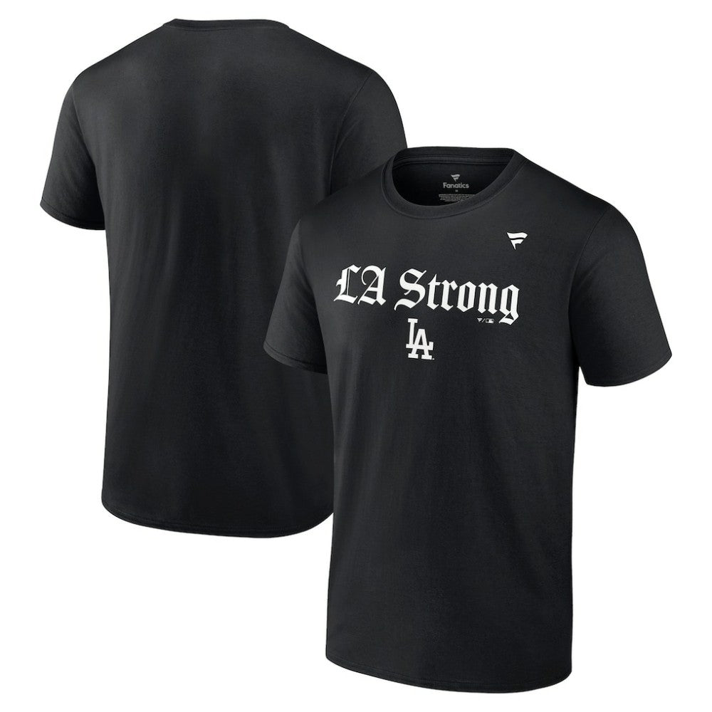 Los Angeles Dodgers Fanatics Unisex LA Strong T-Shirt Clearance