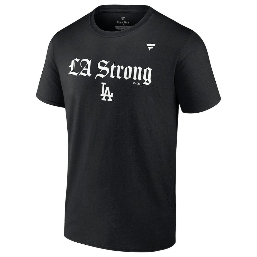 Los Angeles Dodgers Fanatics Unisex LA Strong T-Shirt Clearance