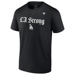Los Angeles Dodgers Fanatics Unisex LA Strong T-Shirt Clearance
