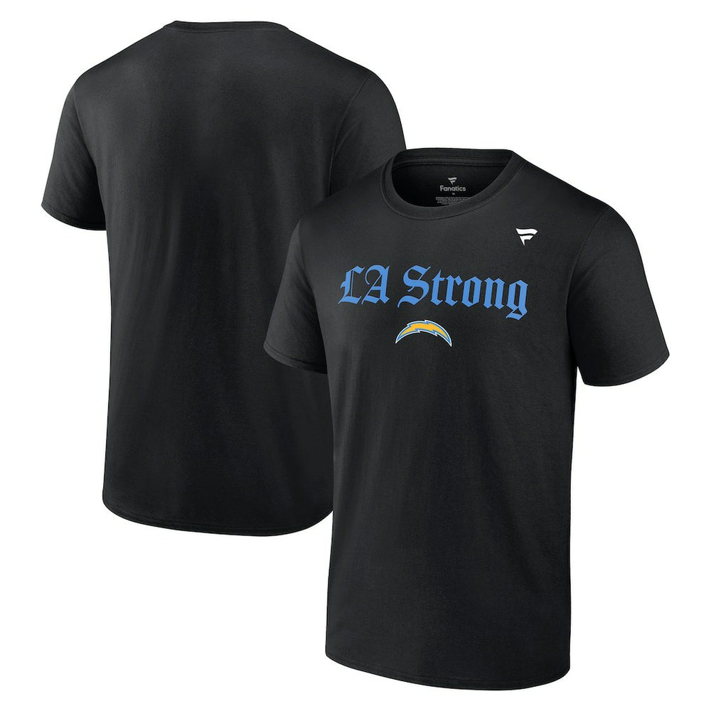 Los Angeles Chargers Unisex LA Strong T-Shirt Black - Fanatics