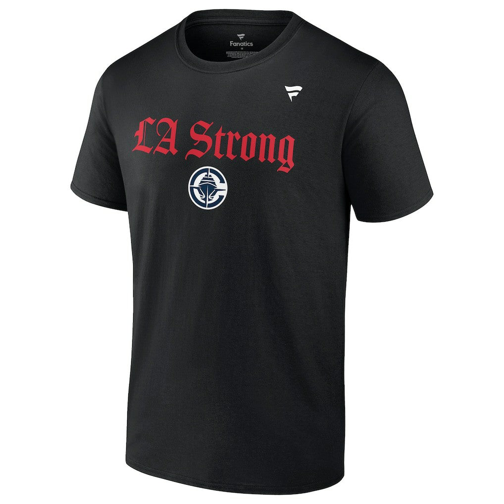 Fanatics - LA Clippers Unisex LA Strong T-Shirt - Black