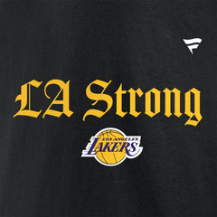 Fanatics - Los Angeles Lakers Unisex LA Strong T-Shirt - Black