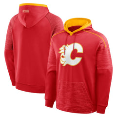 Calgary Flames - Fanatics Goaltender Defender Pullover Hoodie Red