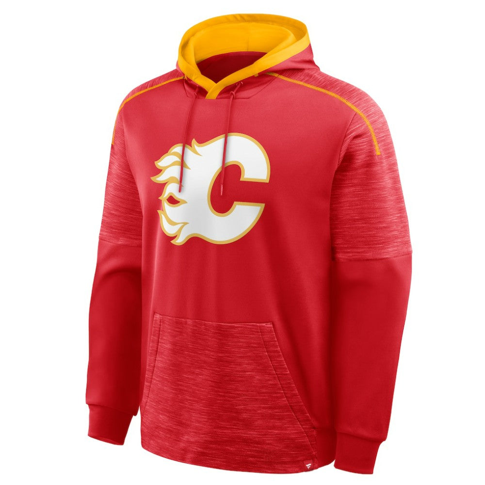 Calgary Flames - Fanatics Goaltender Defender Pullover Hoodie Red