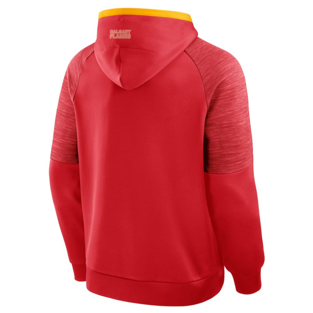 Calgary Flames - Fanatics Goaltender Defender Pullover Hoodie Red