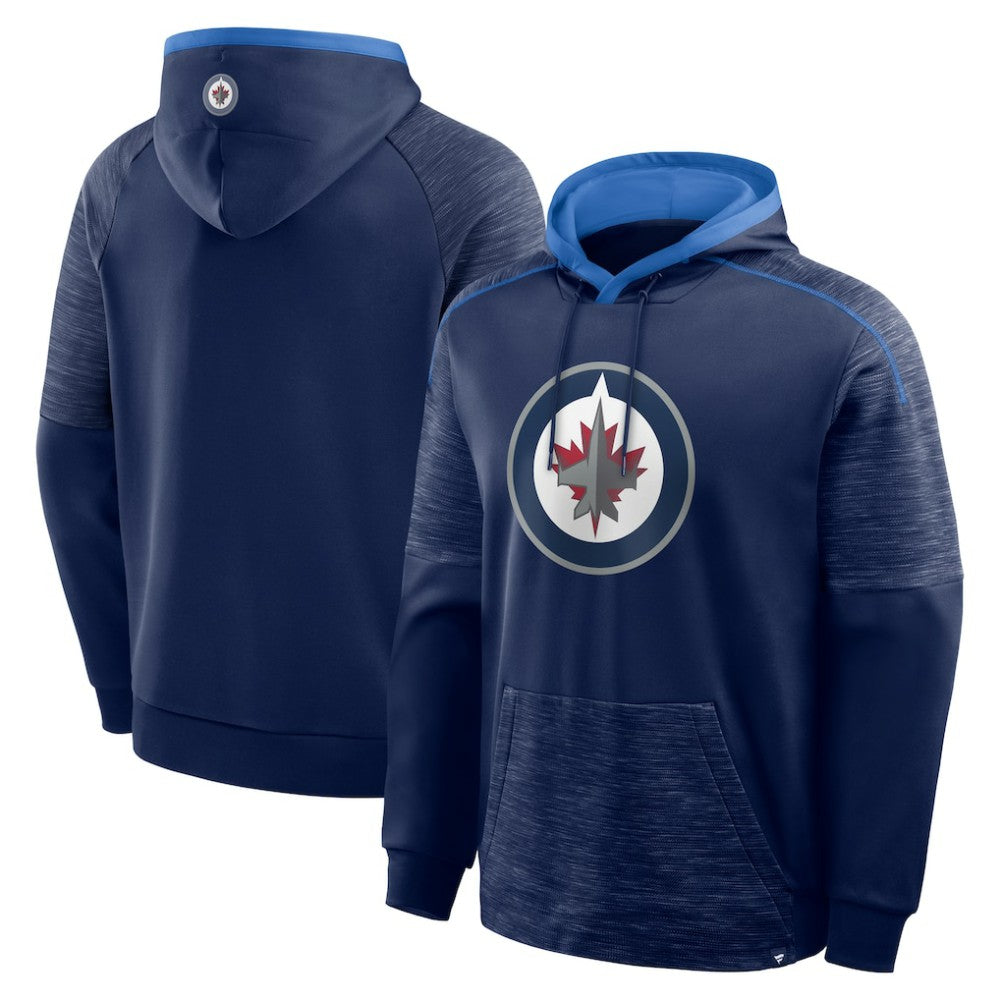Winnipeg Jets - Fanatics Goaltender Defender Pullover Hoodie Navy