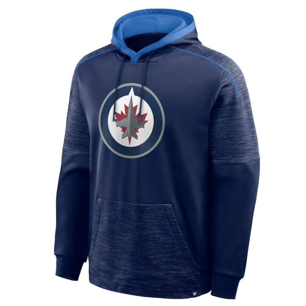Winnipeg Jets - Fanatics Goaltender Defender Pullover Hoodie Navy
