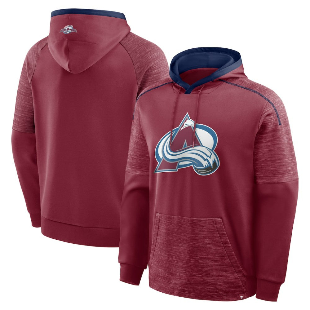 Colorado Avalanche - Fanatics Goaltender Defender Pullover Hoodie Burgundy